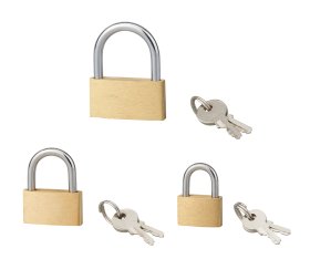 Pakabinama spyna SERRUPRIX, 3 vnt. 20-30-40mm, 150234