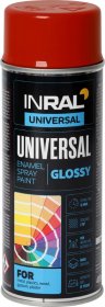 Aerozoliniai dažai INRAL Universal, 400 ml, raudoni, RAL3002