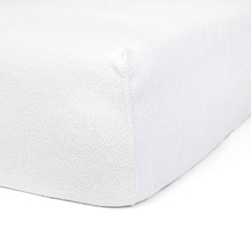 Paklodė su guma Švelnus Miegas, 160 x 200/28 cm, balta sp.
