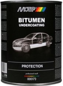 Antikorozinė dugno danga MOTIP, kėbului, bituminė, 2,5 kg, 000173