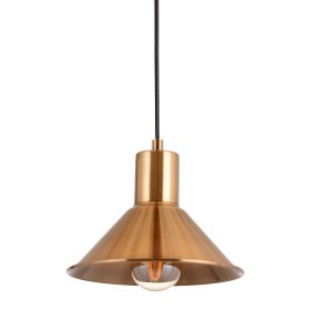 Šviestuvas G.LUX Gt-650-1S Ela, 1xE27, išmatavimai: 20*120 cm, be lemputės kompl., juodos-žalvario sp.