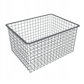 Ištraukiamas regztas krepšys INTEGRI, ARWL 85 SZ, spl. antracito, 535x410x285 mm, DMX 572731