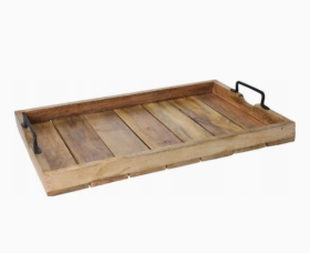 Padėklas, mangamedis, 37,5 x 25,5 x 4,5 cm