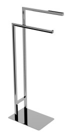 Rankščluosčių laikiklis-stovas RIDDER Nanango, pastatomas, nerūdijantis plienas, blizgus chromas, 11209100, ST