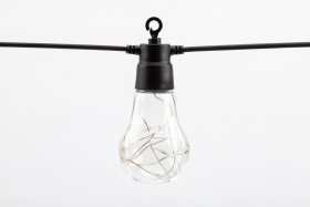 Lauko girlianda ORRO SH282, 3,6 W, 10 LED lempučių, RGB, IP44, 5+3 m