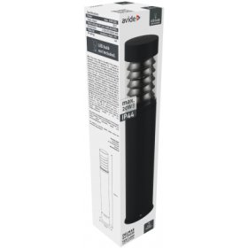 Lauko pastatomas šviestuvas AVIDE Delmar, 1xE27, 500 mm, IP44, juodos sp.