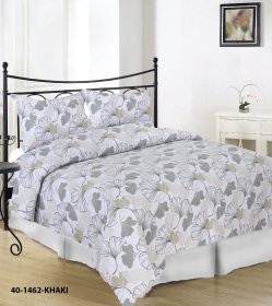 Patalynės komplektas Spalvotas Sapnas, 140 x 200, 50 x 70/20 cm, rusvai žalsva sp.