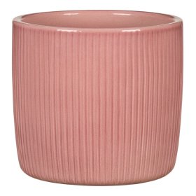 Kambarinis keraminis vazonas SCHEURICH Lychee (909/13), rausvos sp., vazono skersmuo 13 cm.