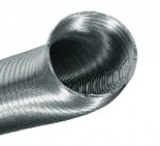 Ortakis VENTS, d125, 1,5 m, aliuminis, AV125150