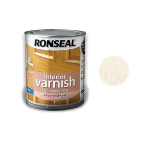 Greitai džiūstantis lakas RONSEAL Interior Varnish, 0,75 l, bespalvis, pusiau matinis