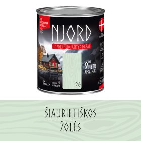 Impregnuojantys dažai medienai LUXDECOR NJORD, 2,5 l, (20) Šiaurinė žolė