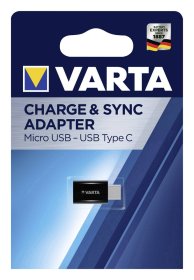 Adapteris VARTA, iš Micro USB į Type C, 57945101401