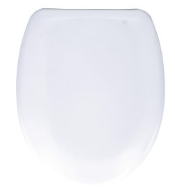 Klozeto dangtis RIDDER White, lėto nusileidimo, duroplastas, baltas, 02126100