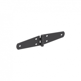 Lankstas DOMAX, ZTS 150 C, spl. juoda, 150x35x2 mm, 80852