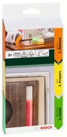 Figūrinių šlifavimo kempinėlių rinkinys BOSCH Profile, 69 x 97 x 26 mm, 3 vnt.