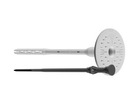 Įkalami kaiščiai, prailginto išsiplėtimo su plastikine vinimi, 10 x 220 mm, ABCDE pagr., 100 vnt.