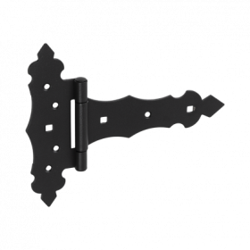 Lankstas DOMAX, ZOB 150, dekoratyvinis, spl. juoda, 150x50x170x2,5 mm, 7945042