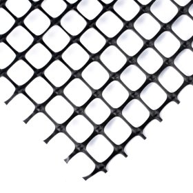 Tvoros tinklas HERVIN GARDEN HG-6, plastikinis, akutė 20 mm x 20 mm, 1 x 20 m, juodos sp.