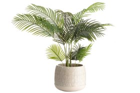 Keraminis lauko vazonas 4Living Trento, smėlio sp., 38 x 38 x 31,5 cm.