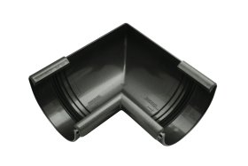 Latako kampas MARLEY, vidinis, 90° 100mm, antracito metalo spalva, 360263