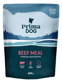 Konservuotas šunų ėdalas PRIMADOG, jautienos, 600g