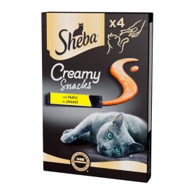 Skanėstas katėms, kreminiai, su vištiena, 4x12g