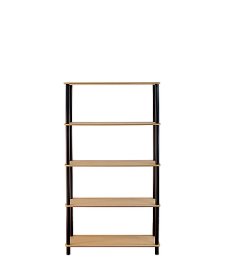 Sandėliavimo lentyna DEDAL Dedal-5N, 1420 x 800 x 330 cm., cilindrinė, 5 lentynos HDF