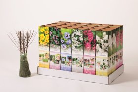 Dekoratyvinis krūmas, įvairūs, kartoninė tūtelė