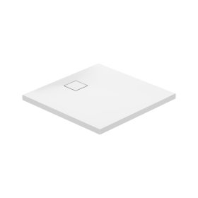 Dušo padėklas CERSANIT SQUARE TAKO SLIM, 90 x 4 cm, akrilinis, kvadratinis, baltas, S204-022-PP