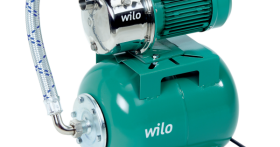 Vandens tiekimo sistema WILO HWJ 203 X EM 25BG, įsiurbimo gylis 8 m, kėlimo aukštis 42 m, našumas 83 l/min, galia 750 W, 2549380
