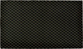 Kilimėlis LAKO FASHION PRINTED GITTER, 65 x 110 cm, 100% PES, pagrindas TPE, t.rudos spl.