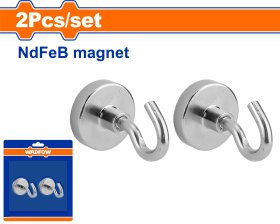 Kabliukų rinkinys WADFOW, magnetiniai, 2 vnt., WZE2K12