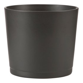 Kambarinis keraminis vazonas SCHEURICH ANTHRAZIT (883/22), antracito sp., skersmuo 22 cm.