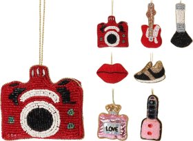 Eglutės žaisliukas, 7 skirtingi dizainai, aukštis 10 cm