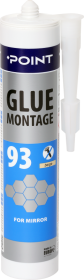 Montažiniai klijai POINT 93, Veidrodžiams, 280 ml