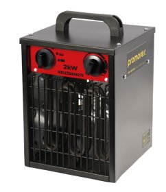 Statybinis šildytuvas-termoventiliatorius PROMOREX, 2000 W, apšildomas plotas 20 m2, IFH01-2000
