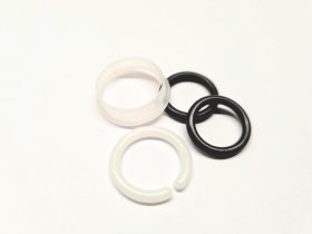 Tarpinės RUBINETA, maišytuvo snapui S, U, (4 vnt.)