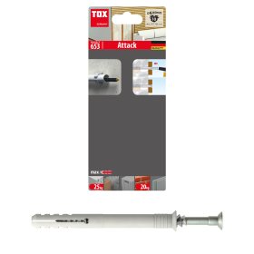 Kalamas kaištis TOX Attack, 6/60, 10 vnt.