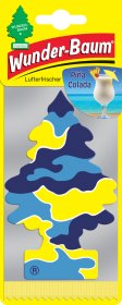 Automobilių oro gaiviklis WUNDER-BAUM, Pina colada, pakabinamas
