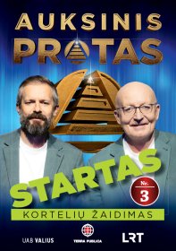 Stalo žaidimas Auksinis protas. Startas Nr. 3