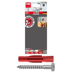 Universalus kaištis su sraigtu TOX Tri, 12/71, 2 vnt.