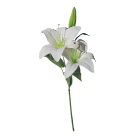 Dirbtinė gėlė NOVELLY HOME MW31587W Lelija, baltos sp., 57 cm