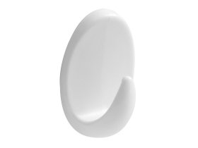 Klijuojami kabliukai AMIG 211, balti, 3 vnt., 22006