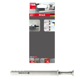 Kalamas kaištis TOX Attack, 6/40, 12 vnt.