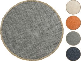 Stalo padėkliukas, austos medžiagos, 4 skirtingos sp.