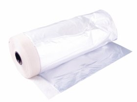 Apsauginė dažymo plėvelė su lipnia juostele PAINTER FOL0529, 7 mikronai, 1800 mm, 20 m