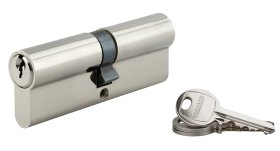 Spynos cilindras THIRARD, SA 45x45 mm, 3 raktai, nikelis, 193617
