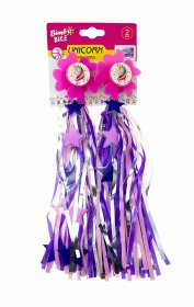 Dviračio aksesuaras UNICORN, blizgus, 2vnt. Montuojamas prie vairo