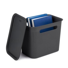 Daiktadėžė ROTHO Brisen, 7 l, antracito sp. (be dangčio)