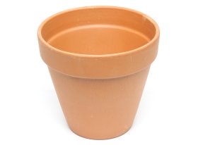 Keraminis lauko vazonas, terakotos sp., 31 x 27 cm.